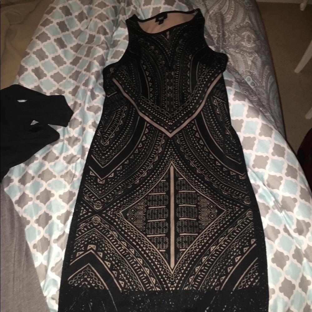Black formal dress
